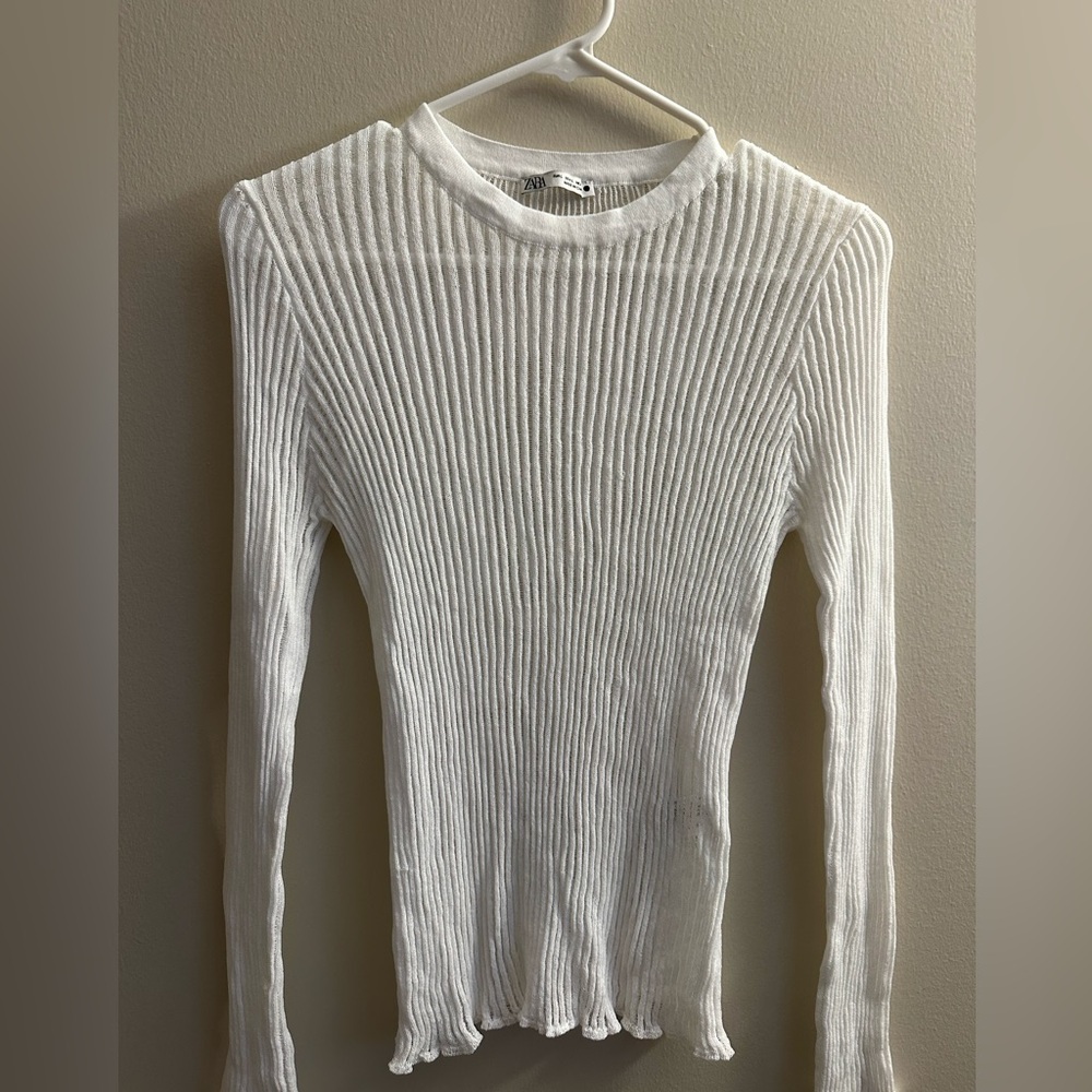 Zara mesh top